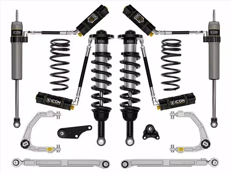 While Supplies Last Icon 1.25"-3" Adjustable Coilover Lift Kit K53298S | RealTruck