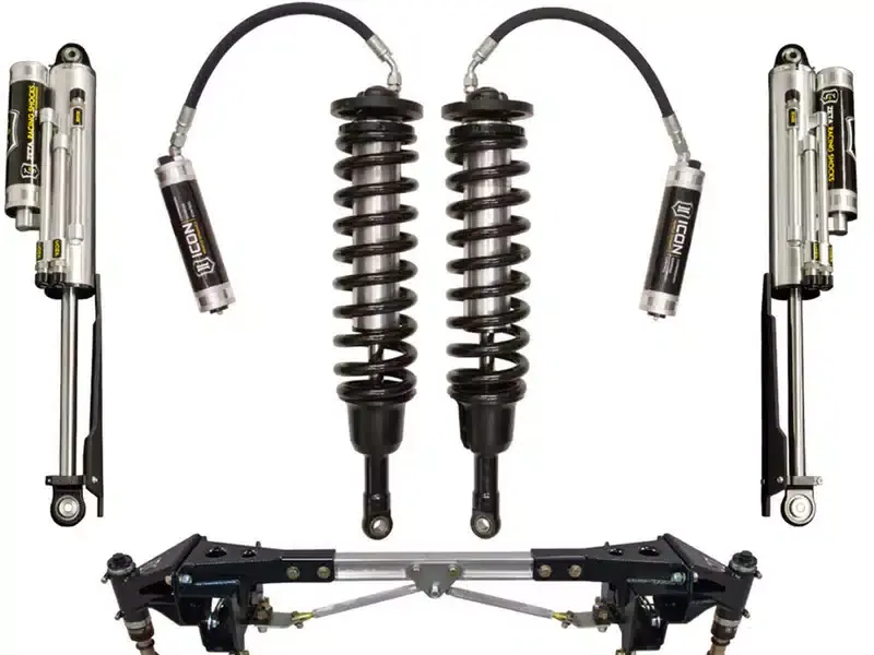 Icon 0-4" Adjustable Coilover Lift Kit K93052 | RealTruck Affordable