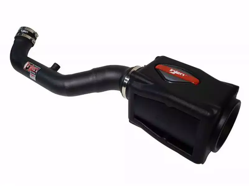 Authentic Injen Wrinkle Black Power Flow Air Intake PF1959WB | RealTruck
