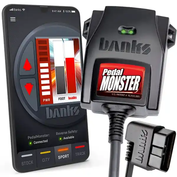 Genuine Banks Power 2006-2007 CHEVY/GMC 2500 Pedal Monster Kit(Stand-Alone)-Molex MX64-6 Way-Use w/Phone