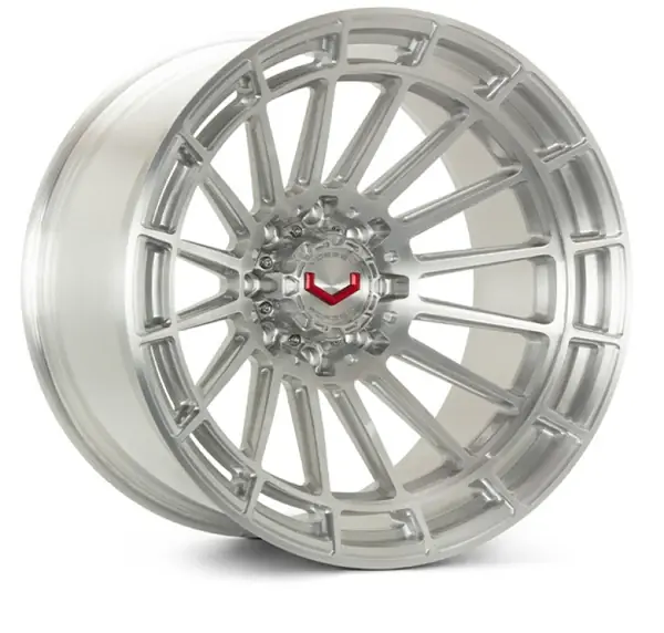 Authentic Vossen LCX-01 24x14 - 6x139.7 - ET15 - Deep - 78.1 - Brushed Gloss Clear Wheel