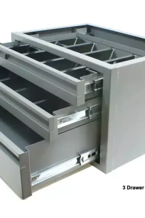 No Minimum Order Holman 20" Steel 3 Drawer Cabinet 40080 | RealTruck