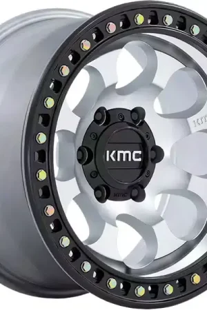 Affordable KMC Machined KM550 Riot SBL Wheel KM550DB17906312N | RealTruck