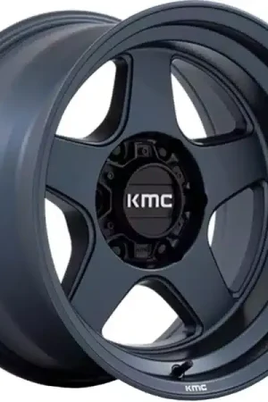 Big Sale KMC Blue KM728 Lobo Wheel KM728LX17855018 | RealTruck