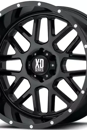 XD Series Gloss Black XD820 Grenade Wheel XD82029063300US | RealTruck Express Delivery