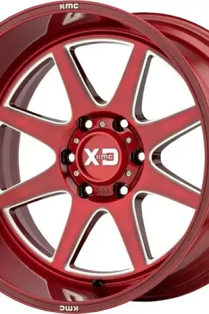 Must Have XD Series Brushed Red XD844 Pike Wheel XD84421250944N | RealTruck