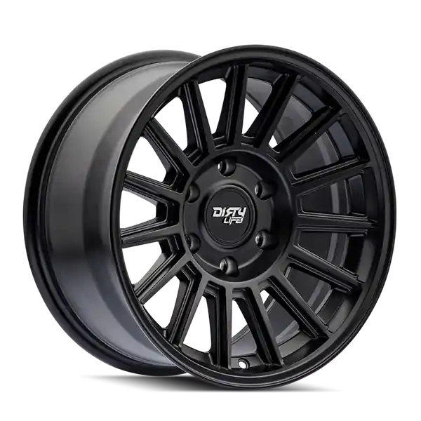 Reduced Price Dirty Life Journey 9316 17x8.5 / 6x139.7 BP / 0mm Offset / 106mm Hub Matte Black Wheel