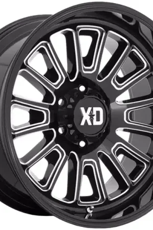 Next Day Delivery XD Series Milled Gloss Black XD864 Rover Wheel XD86422263344N | RealTruck