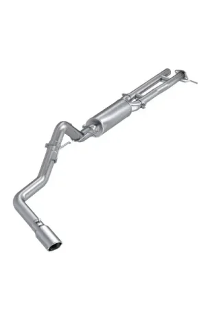 Free Returns MBRP 2024+ Ford Ranger 2.7L 2.5 into 3in Single Side Exit Cat Back - Aluminum
