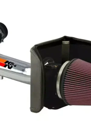 Flash Sale K&N 77 Series Polished Air Intake 77-2557KP | RealTruck