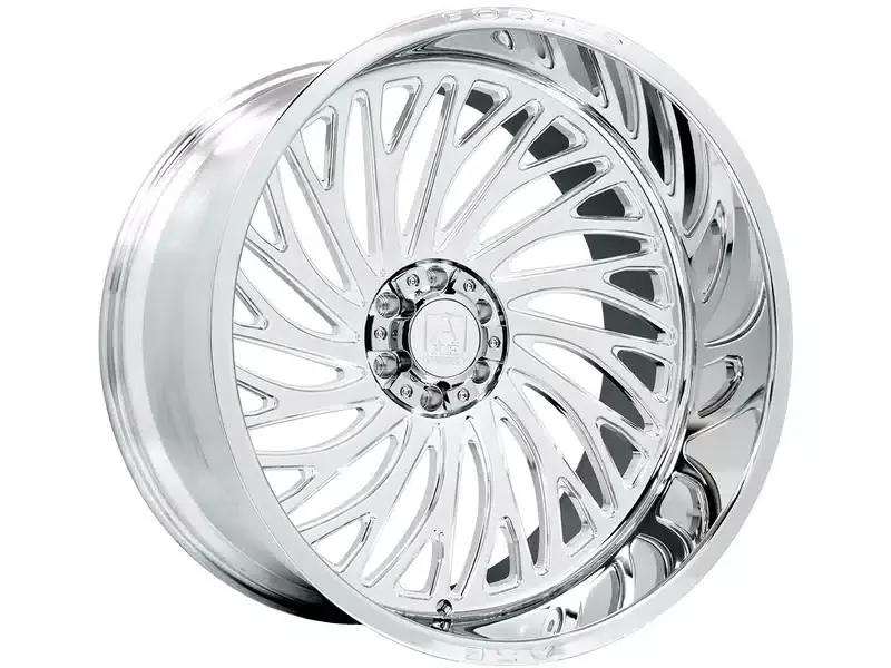 Free Shipping Axe Offroad Forged Polished AF10 Wheel 24128170-44AF10RFP | RealTruck