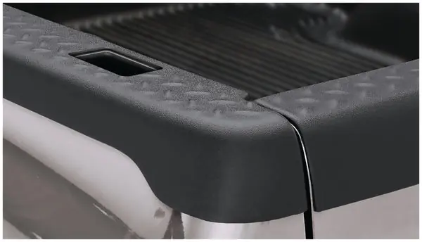 Bushwacker 88-99 Chevy C1500 Fleetside Bed Rail Caps 96.0in Bed Does Not Fit Flareside - Black Free Returns