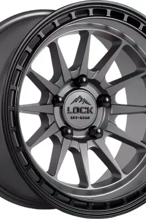 Best Price Lock Off-Road Grey Baja Wheel BAJA-7860MG | RealTruck