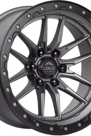 Flash Sale Lock Off-Road Grey Krawler Wheel KRAWLER-7969MGMBR | RealTruck