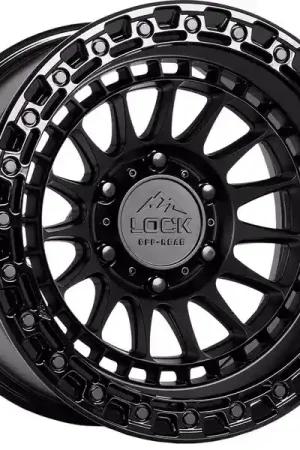 Lock Off-Road Matte & Gloss Black Mojave Wheel MOJAVE-7986GB | RealTruck Low Price