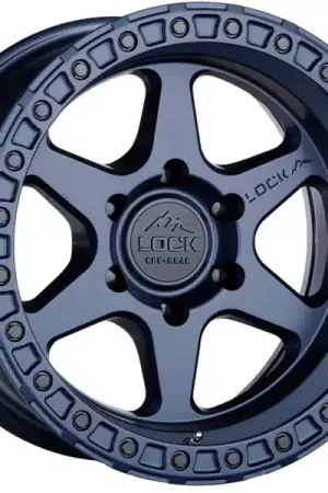 Instant Buy Lock Off-Road Blue Olympus Wheel OLYMPUS-2963BLUE | RealTruck