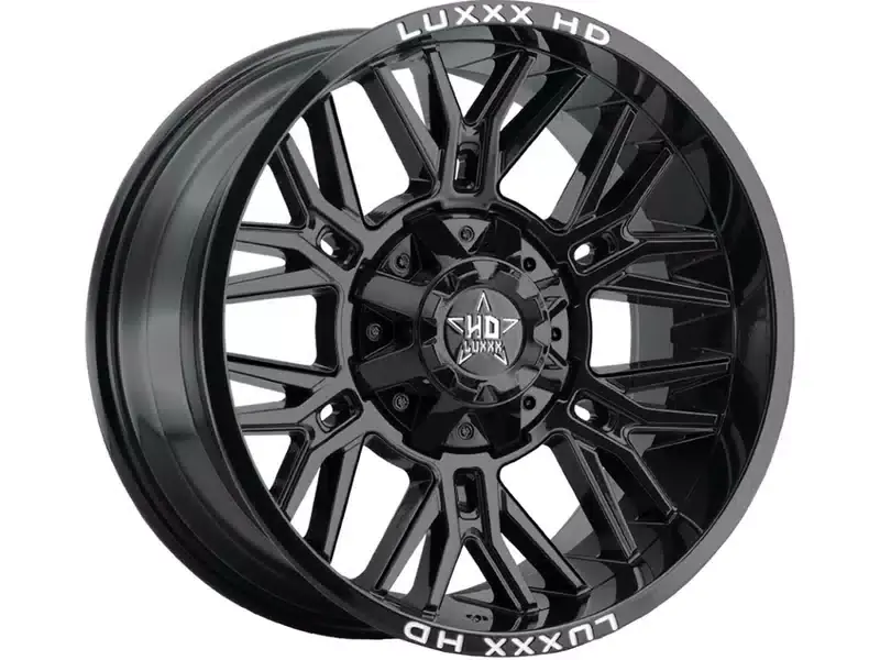 Luxxx HD Gloss Black LHD25 Wheel LHD2520106135139-18G-A | RealTruck Luxury