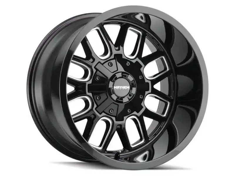 Mayhem Milled Gloss Black Cogent Wheel 8107-22137BM-27 | RealTruck Trending