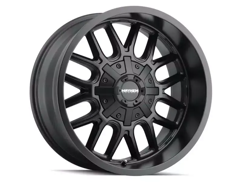 Sale Mayhem Matte Black Cogent Wheel 8107-8981MB | RealTruck
