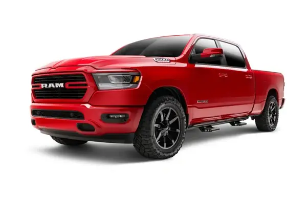 Must Have N-Fab RKR Step System 2019 Dodge Ram 1500 Crew Cab All Beds - Tex. Black - Cab Length - 1.75in