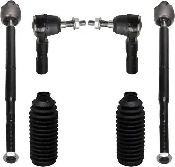 Buy Today Front Inner and Outer Tie Rods with Tie Rod Boots