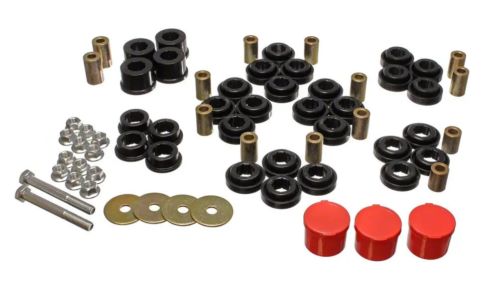 Rear Control Arm Bushings; Black Express Delivery