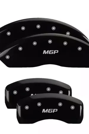 Limited Offer MGP Caliper Covers 25144SMGPBK | RealTruck