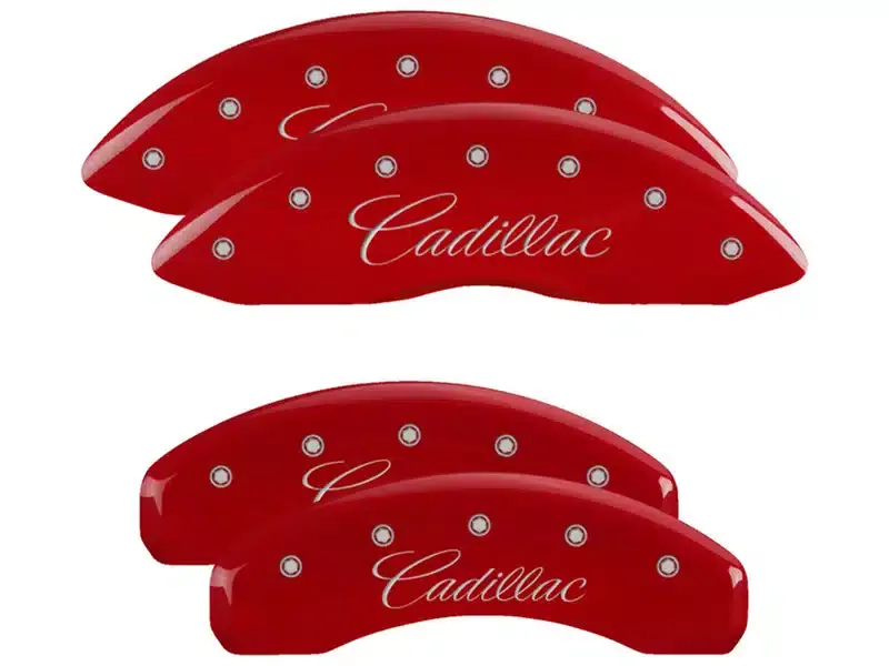 Premium MGP Caliper Covers 35003SCADRD | RealTruck