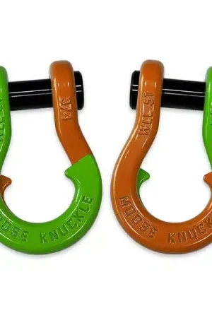 Shop Now Moose Knuckle Jowl Sublime Green 3/4" Split Shackle Color Combo FN000020-086 | RealTruck