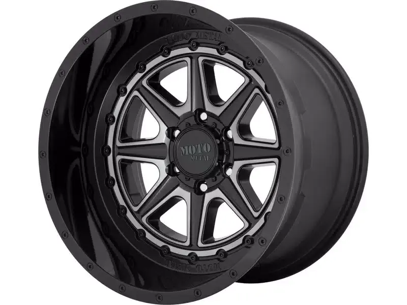 Moto Metal Tinted Black Phantom Wheel MO80121050418N | RealTruck Best Price
