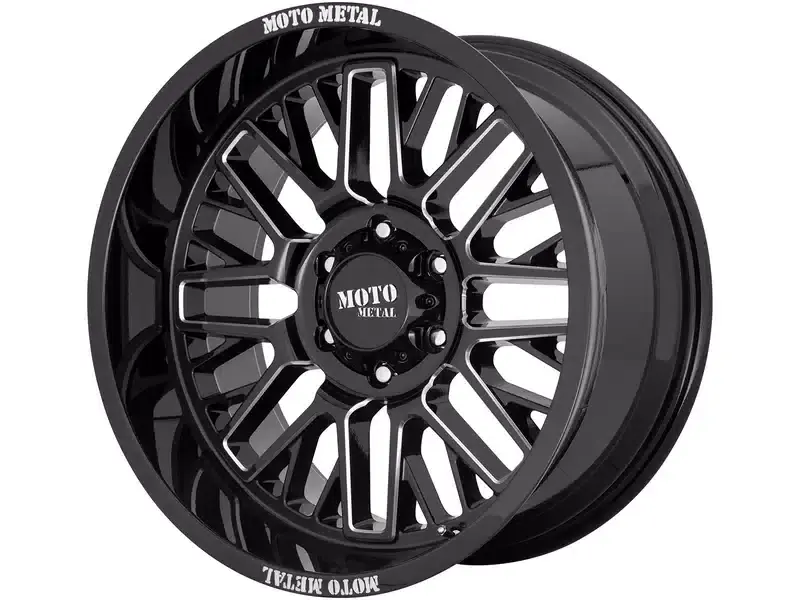 Moto Metal Milled Gloss Black MO802 Wheel MO80229085318 | RealTruck Low Price