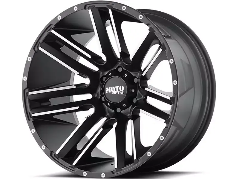 Moto Metal Black MO978 Razor Wheel MO97821063524N | RealTruck Latest