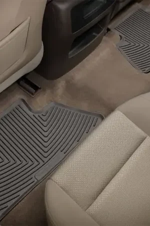 Free Delivery WeatherTech 2014-2016 Jeep Wrangler Rear Rubber Mats - Black