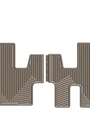 Flash Sale WeatherTech 2014+ Toyota Highlander 3rd Row Rear Rubber Mats - Black