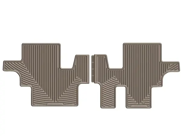 Flash Sale WeatherTech 2014+ Toyota Highlander 3rd Row Rear Rubber Mats - Black