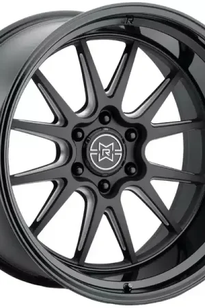 Buy Direct Method Raised Milled Double Black 802 Wheel MR80221260540N | RealTruck