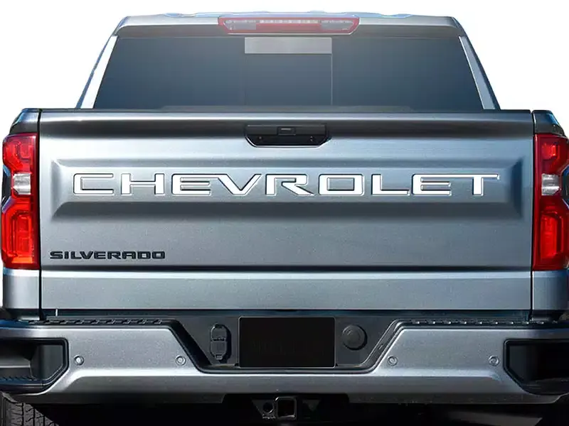 Nox Lux GM Licensed Tailgate Letters 201006 | RealTruck Grab Now