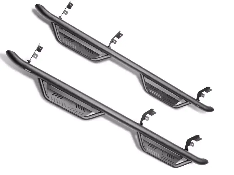 N-Fab Textured Black Cab Length Podium Steps HPC1775CC-TX | RealTruck Next Day Delivery