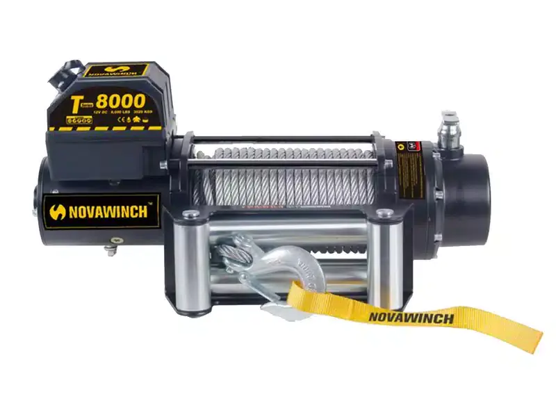 Shop Now Novawinch T-Series 8000 LB Off-Road Winch - Steel Cable 701001068647 | RealTruck