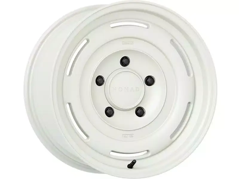 Buy Direct Nomad White Field Wheel N504VW-67055-12 | RealTruck