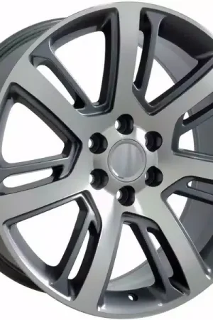 Buy Direct OE Machined Gunmetal CA88 Wheel CA88-22090-6550-31MG | RealTruck