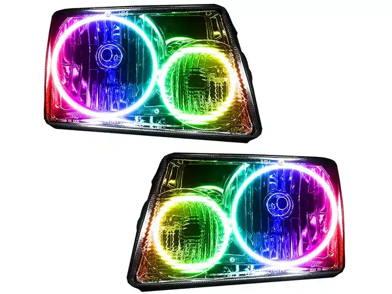 Oracle Chrome LED ColorSHIFT Headlights 7052-333 | RealTruck Secure Checkout