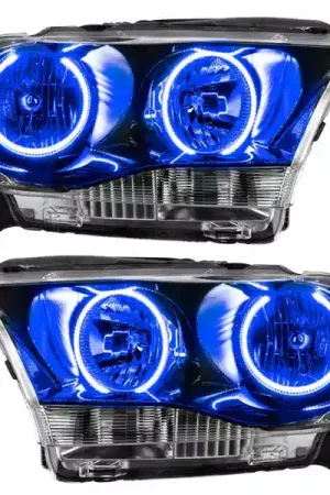 Oracle Black OE Style Blue Halo Headlights 7102-002 | RealTruck Special Offer