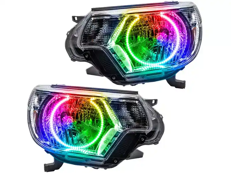 Oracle Chrome LED ColorSHIFT Headlights 8163-330 | RealTruck New Release