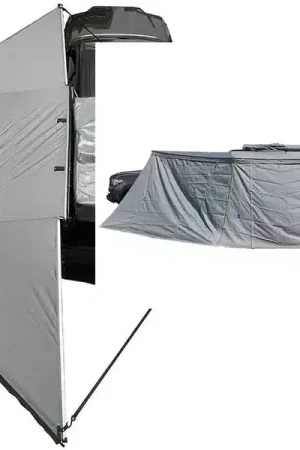 Place Order Overland Vehicle Systems Nomadic 180 Awning w/ Zip-In Wall 19619907 | RealTruck