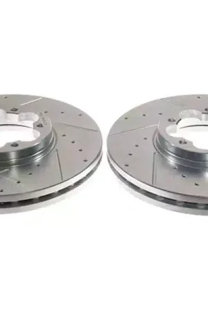 Power Stop Drilled and Slotted Rotors AR85215XPR | RealTruck Deal