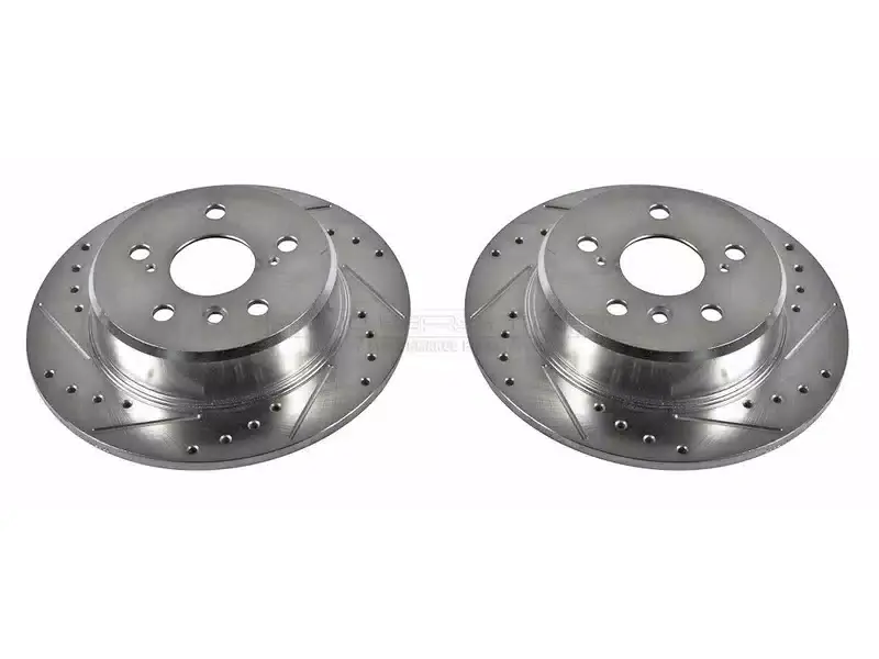 Secure Checkout Power Stop Evolution Drilled & Slotted Rear Rotors JBR738XPR | RealTruck