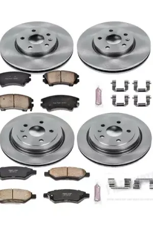 Best Choice Power Stop Autospecialty Front & Rear Brake Kit KOE2816 | RealTruck