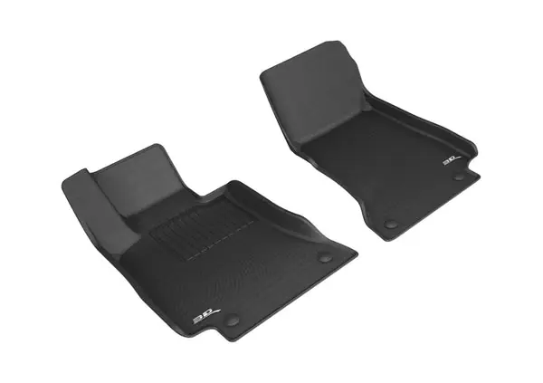 3D MAXpider 2018-2020 Mercedes-Benz E-Class Coupe C238 Kagu 1st Row Floormat - Black Cheap
