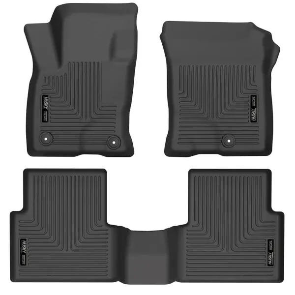 Husky Liners 21-22 Ford Bronco Sport WeatherBeater Front & 2nd Seat Floor Liners (Black) Top Rated